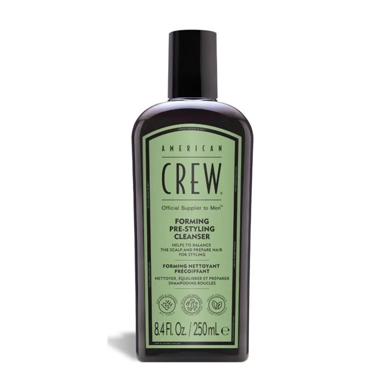 Очищающее средство для укладки волос AC Men Forming Pre-Styling Cleanser 250 мл American Crew
Очищающее средство для укладки волос AC Men Forming Pre-Styling Cleanser 250 мл American Crew