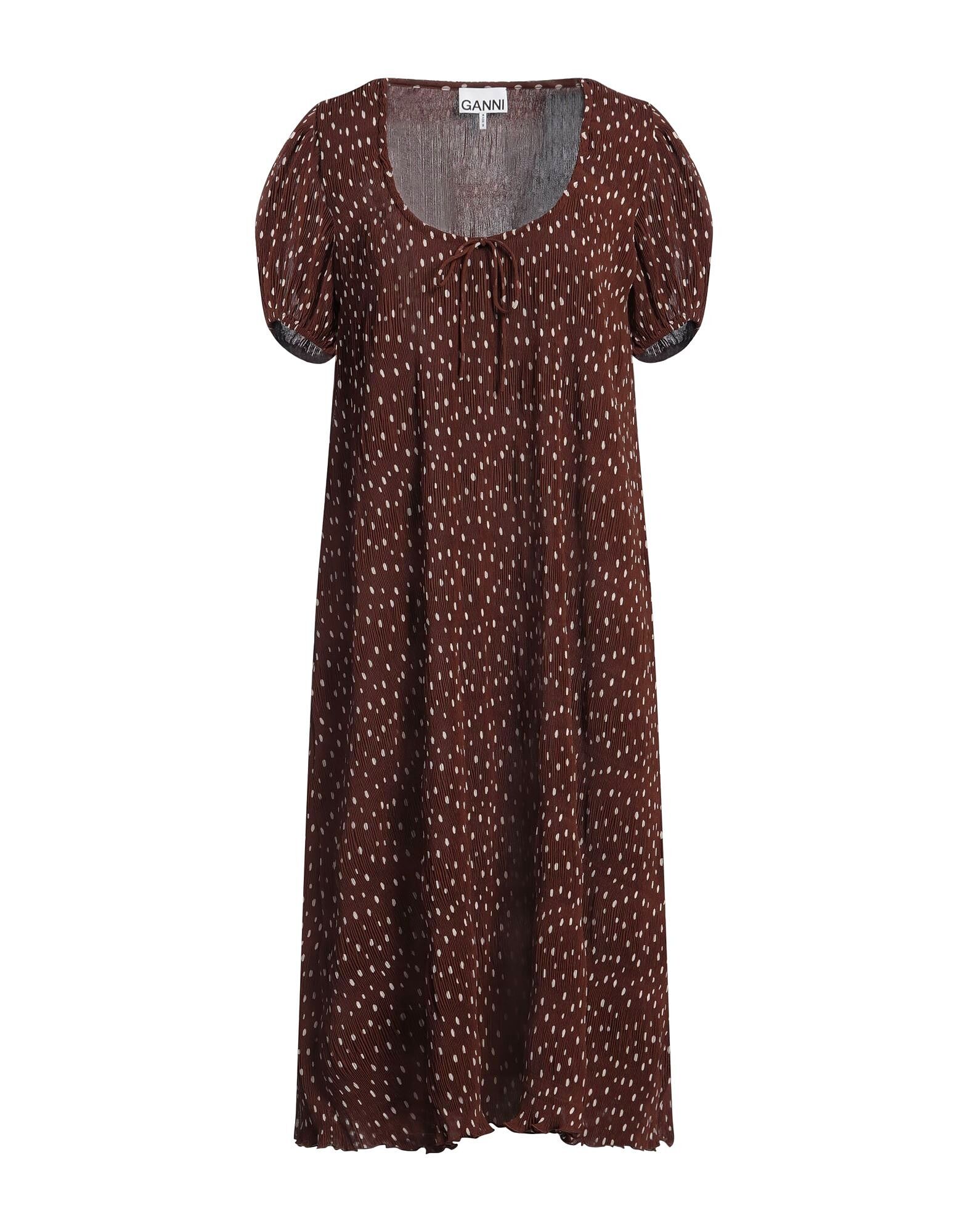 Платье миди Ganni, шоколадный
Платье миди Ganni, шоколадный