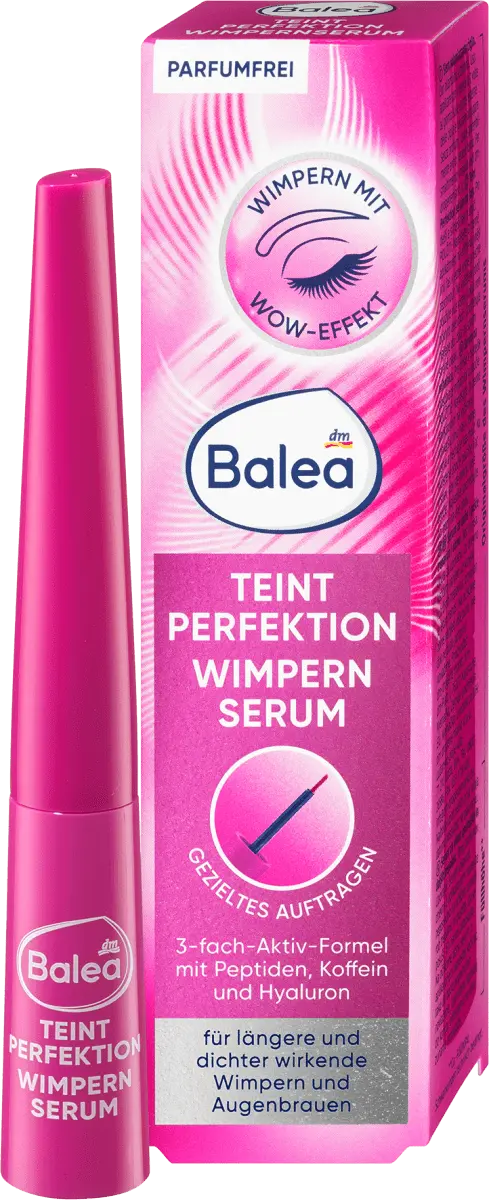 Сыворотка для ресниц «Совершенство цвета лица» 4,5 мл Balea
Сыворотка для ресниц «Совершенство цвета лица» 4,5 мл Balea