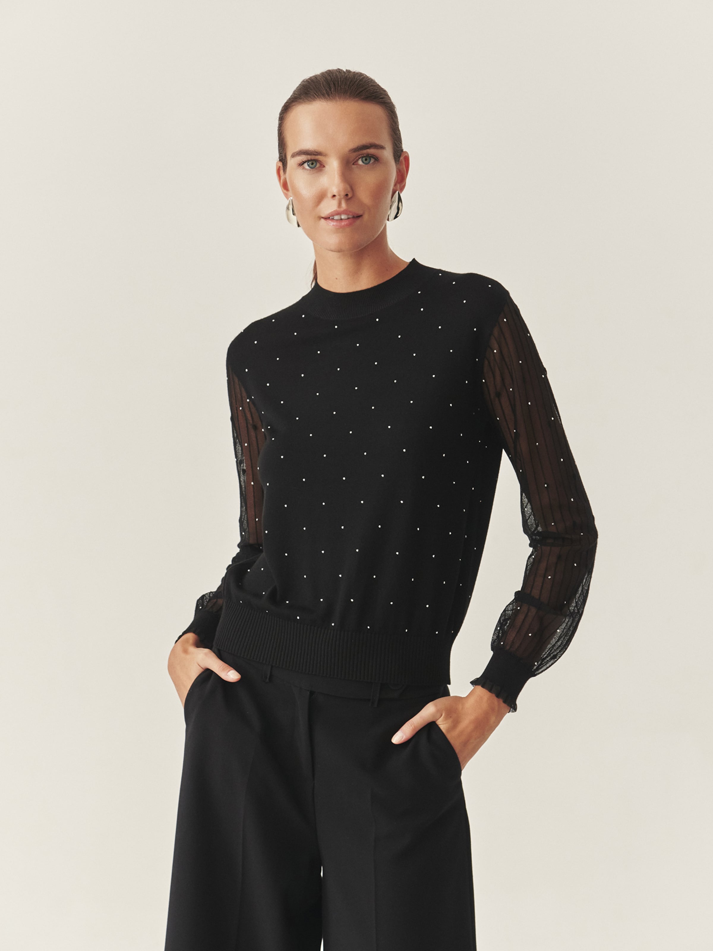 TATUUM Свитер 'MESHY' в черном цвете
TATUUM Свитер 'MESHY' в черном цвете