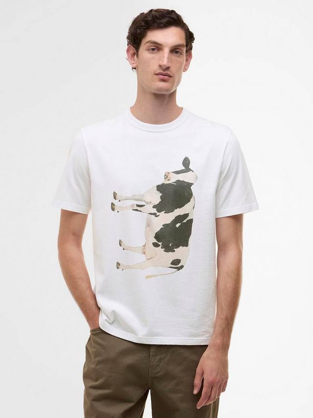 Футболка Paul Smith с коротким рукавом и принтом коровы, хлопок, Regular Fit Barbour, White
Футболка Paul Smith с коротким рукавом и принтом коровы, хлопок, Regular Fit Barbour, White