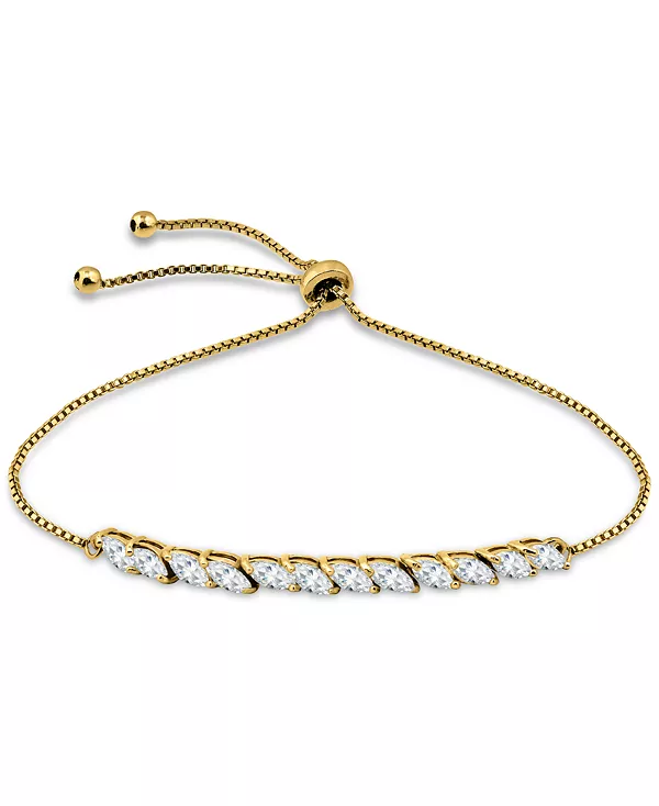 Браслет-Боло с кубическим цирконием в форме маркиза, созданный для Macy's Giani Bernini, gold
Браслет-Боло с кубическим цирконием в форме маркиза, созданный для Macy's Giani Bernini, gold