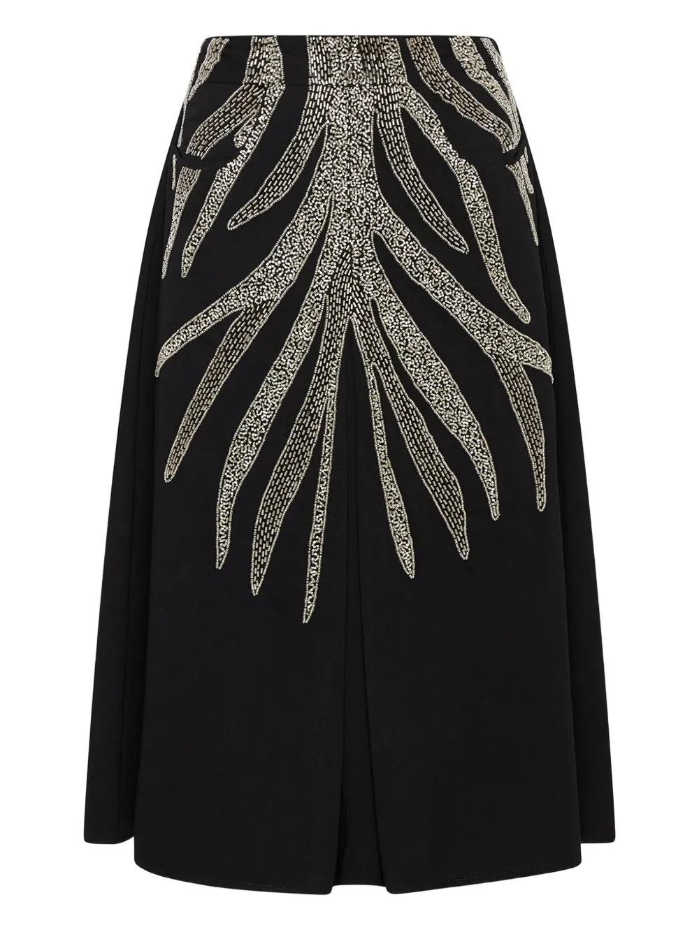 Плиссированная юбка с бисером Maliparmi, черный
Плиссированная юбка с бисером Maliparmi, черный