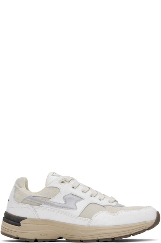 Белые и бежевые кроссовки Amiel S-Strike Stepney Workers Club
Белые и бежевые кроссовки Amiel S-Strike Stepney Workers Club