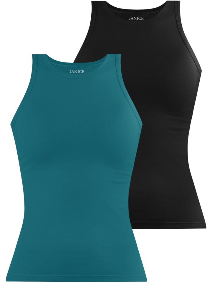 Топ Janice 2 x Damen hochgeschlossen Nauta, цвет petrol/schwarz
Топ Janice 2 x Damen hochgeschlossen Nauta, цвет petrol/schwarz