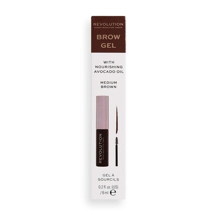 Гель для бровей Revolution Medium Brown, Makeup Revolution
Гель для бровей Revolution Medium Brown, Makeup Revolution