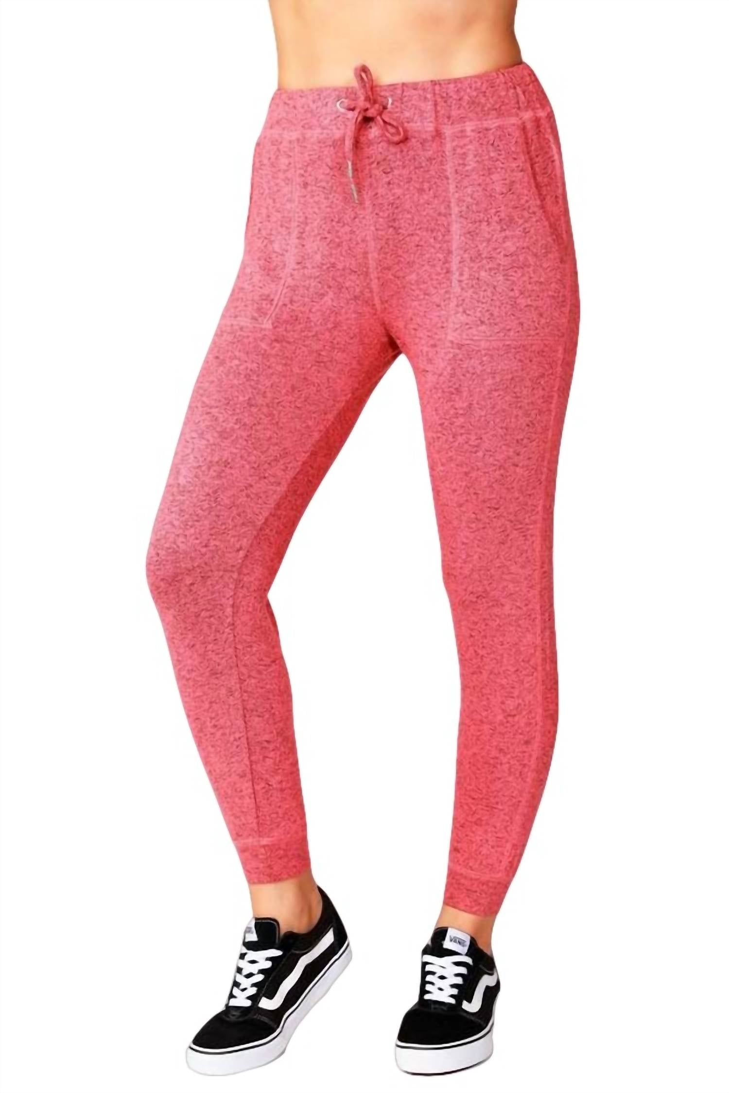 Меланжевые джоггеры в коралловом цвете french kyss
Меланжевые джоггеры в коралловом цвете french kyss