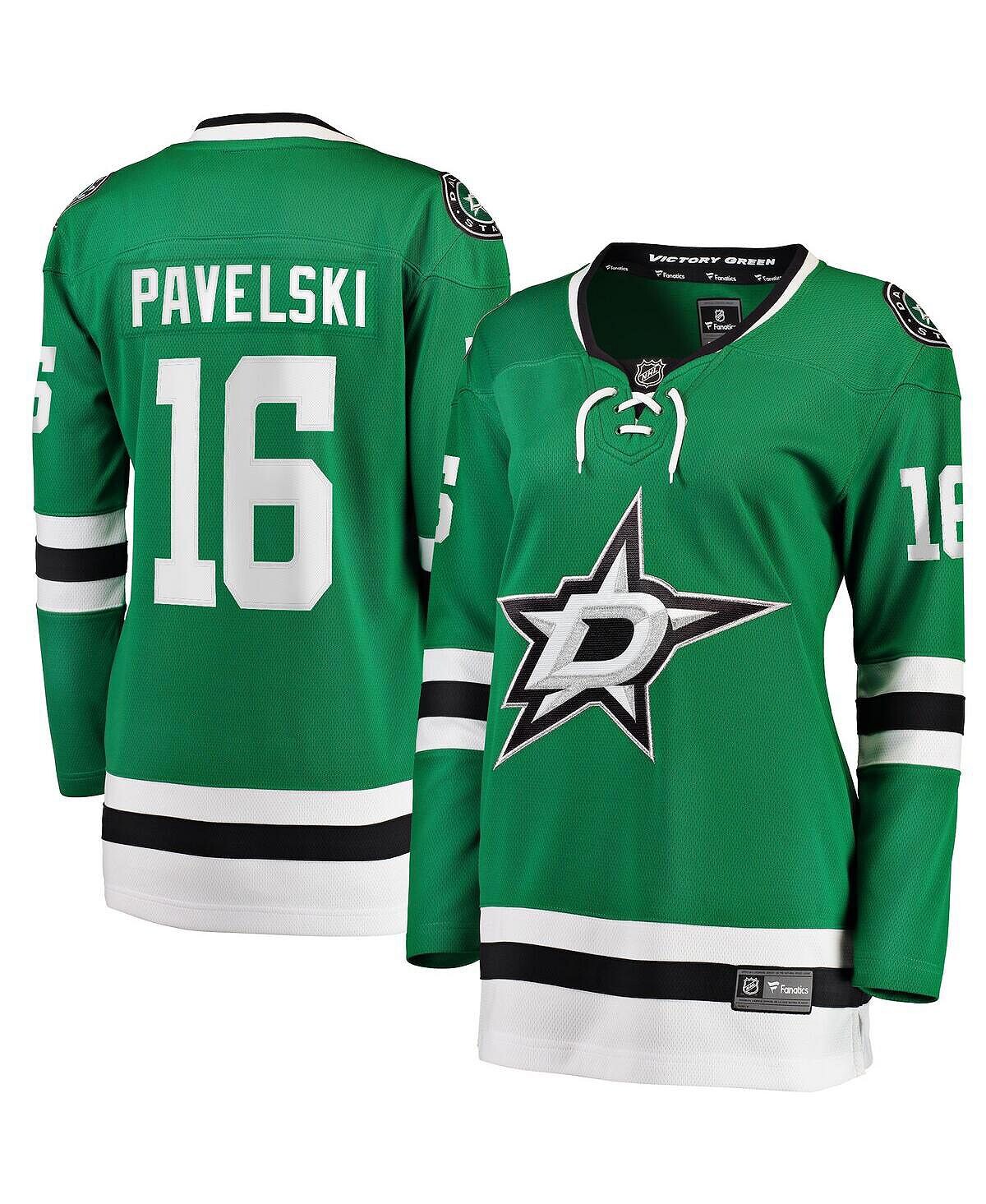 Женская футболка с логотипом Joe Pavelski Kelly Green Dallas Stars для домашнего игрока Fanatics
Женская футболка с логотипом Joe Pavelski Kelly Green Dallas Stars для домашнего игрока Fanatics