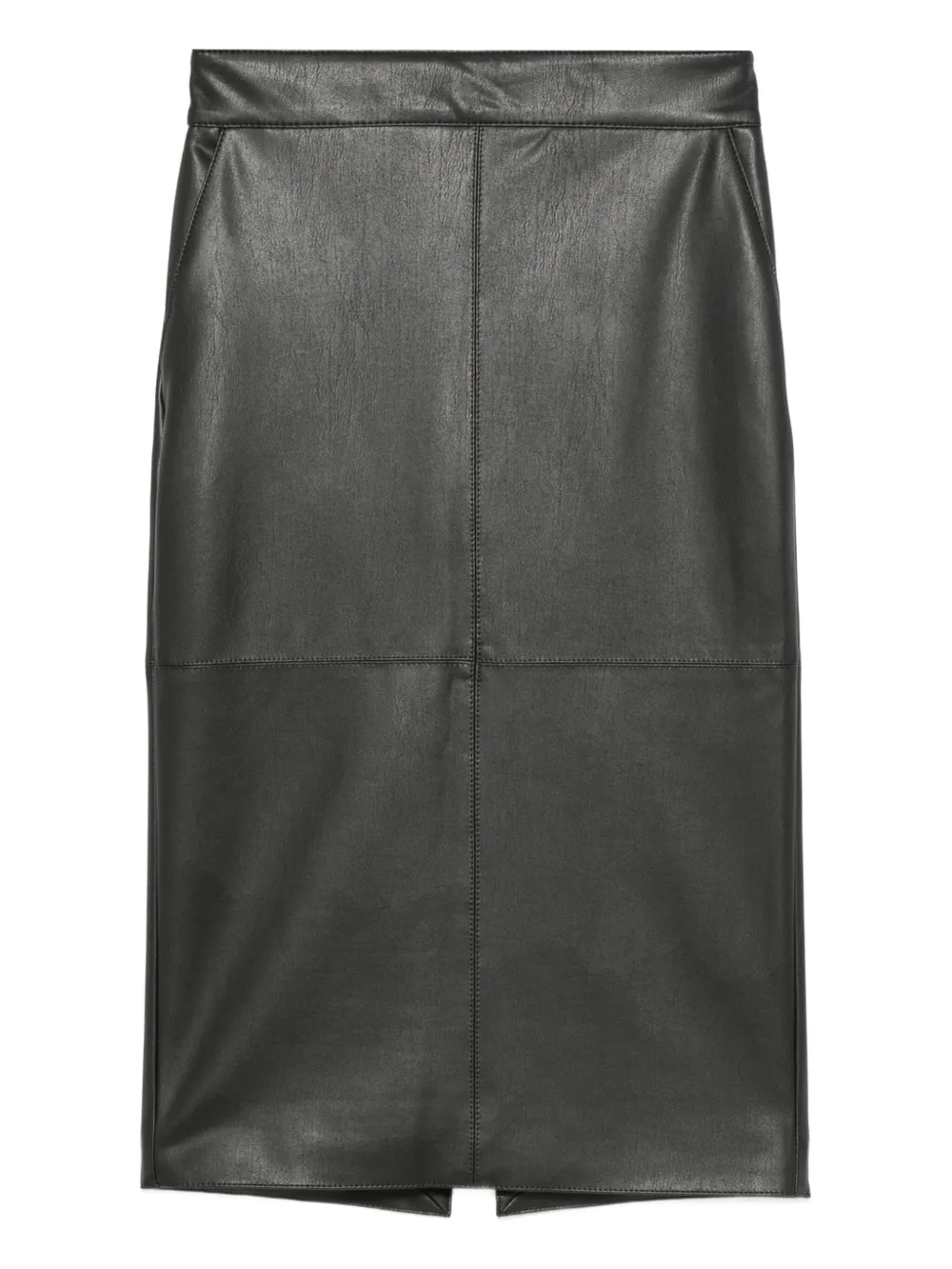 Кожаная юбка-карандаш Elisabetta Franchi, черный
Кожаная юбка-карандаш Elisabetta Franchi, черный