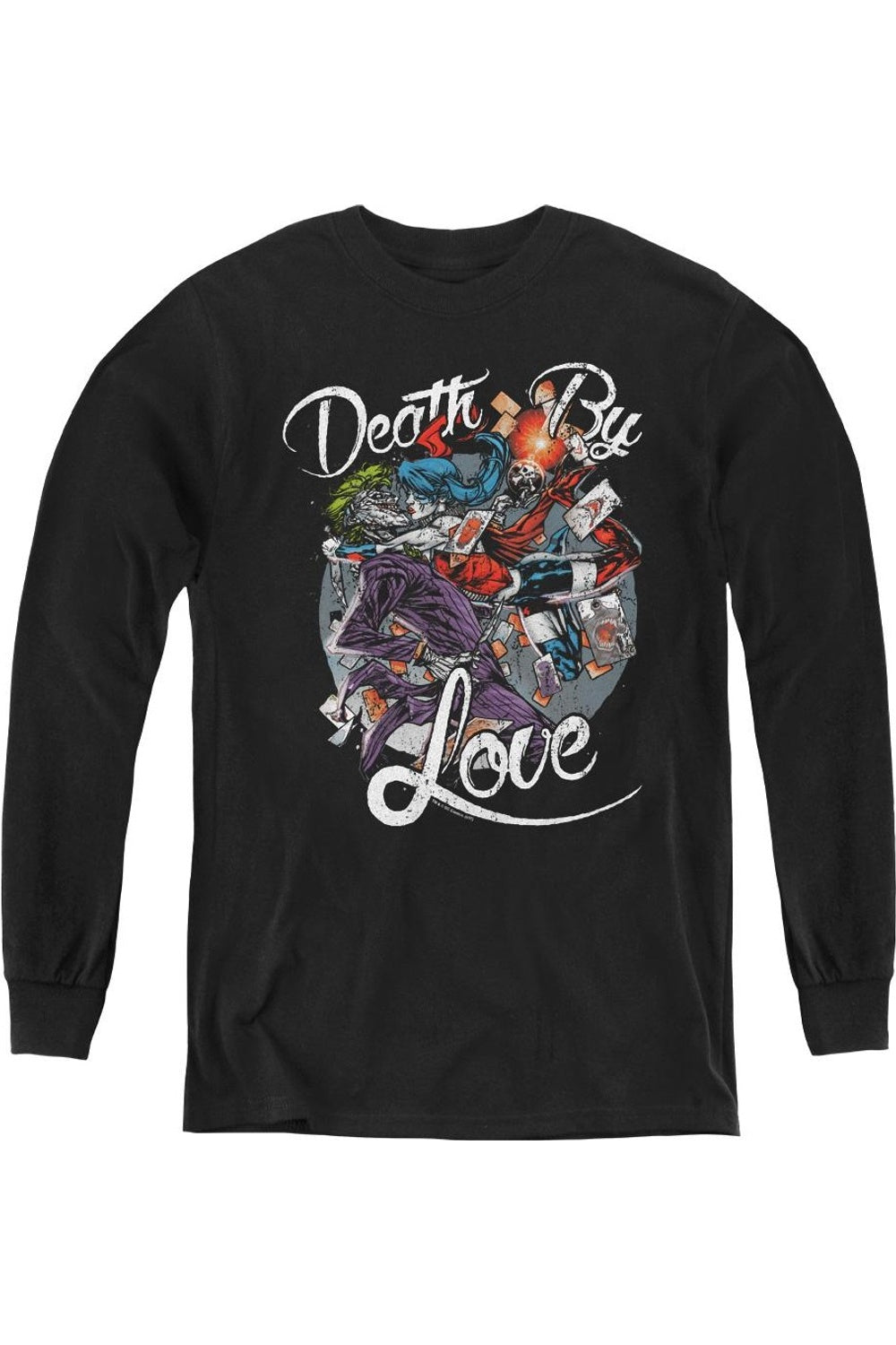 Футболка с длинным рукавом Batman "Смерть от любви" молодежная Gildan, черный
Футболка с длинным рукавом Batman "Смерть от любви" молодежная Gildan, черный