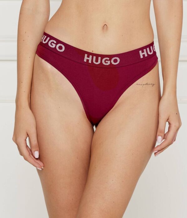 Трусы женские Hugo Bodywear стринги хлопковые с логотипом бренда, бургундия
Трусы женские Hugo Bodywear стринги хлопковые с логотипом бренда, бургундия