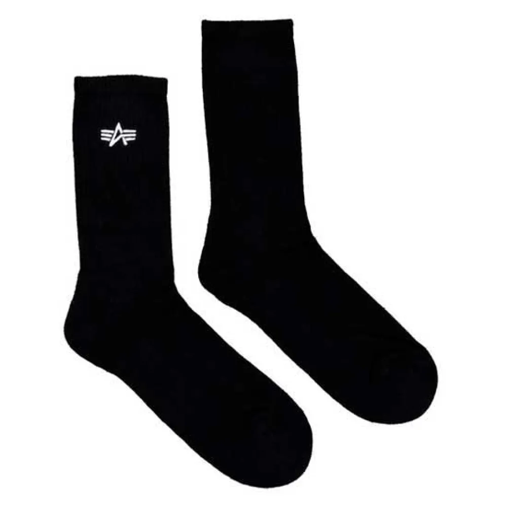 Носки 3 шт Alpha Industries Basic, черный 
Носки 3 шт Alpha Industries Basic, черный