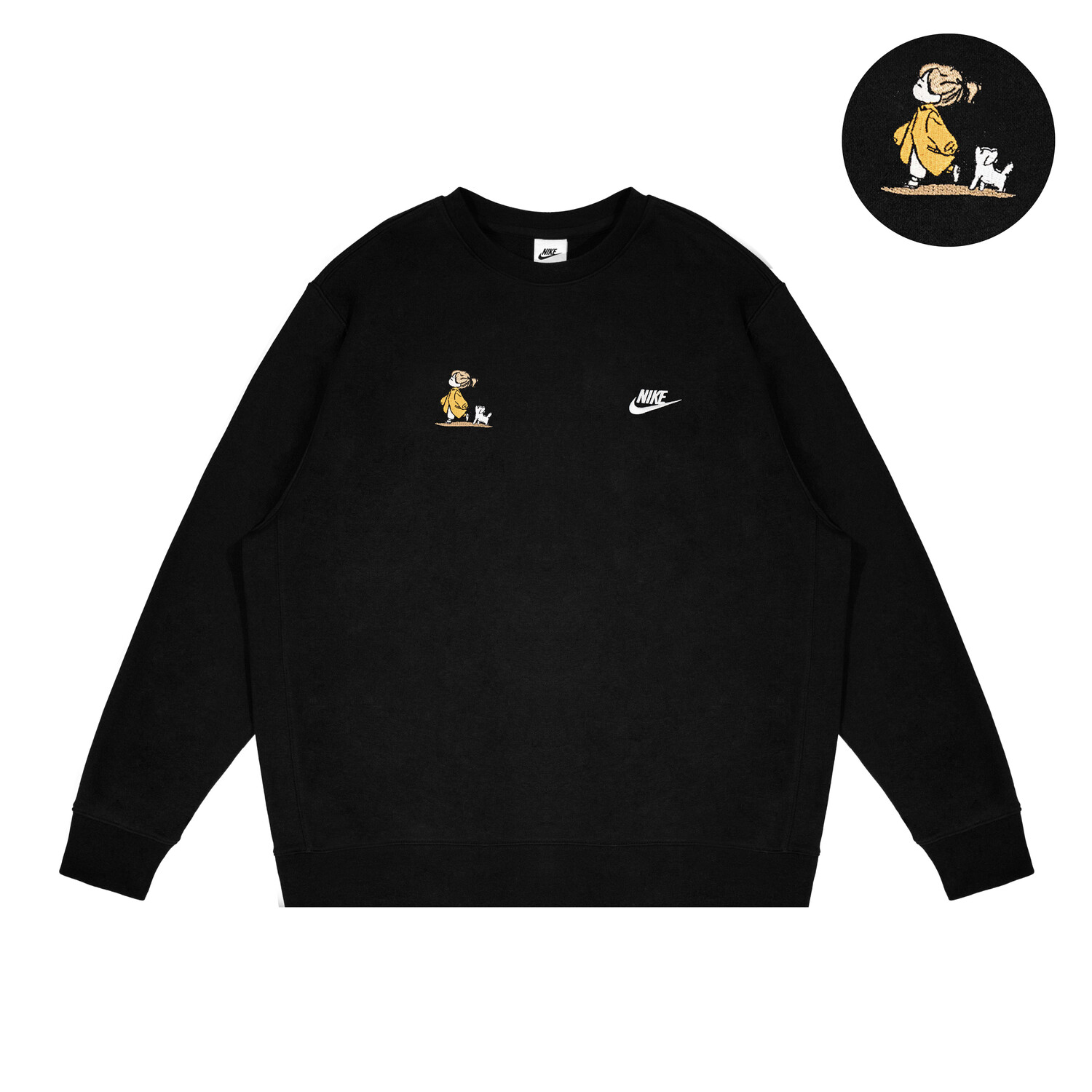 Толстовка унисекс черная Nike, черный
Толстовка унисекс черная Nike, черный