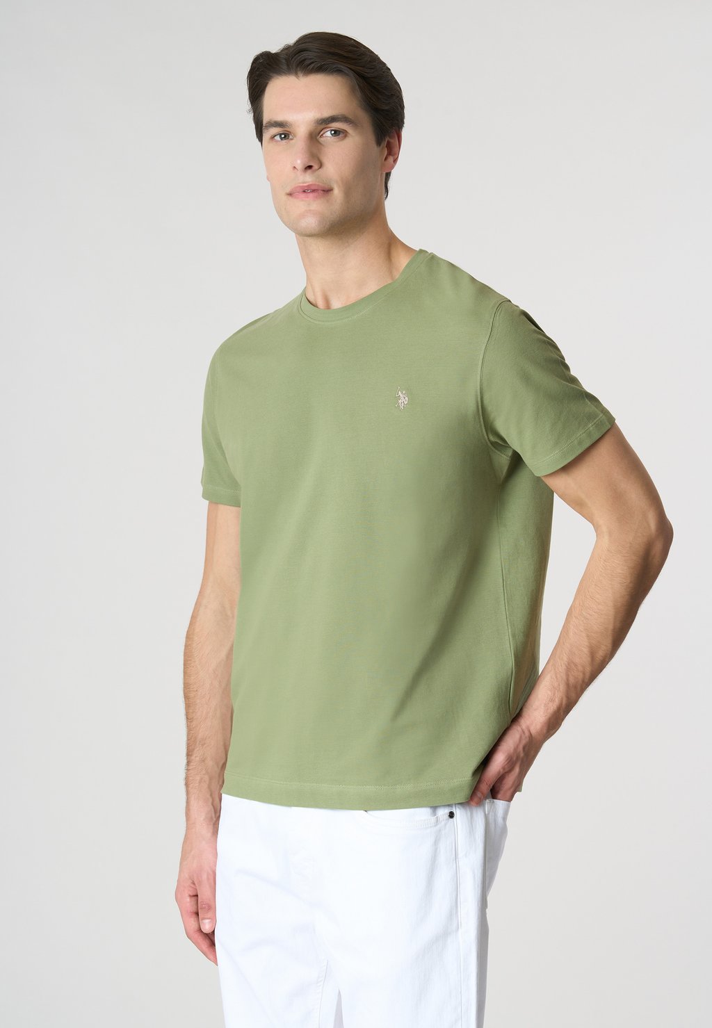 Базовая футболка U.S. Polo Assn., зеленый
Базовая футболка U.S. Polo Assn., зеленый