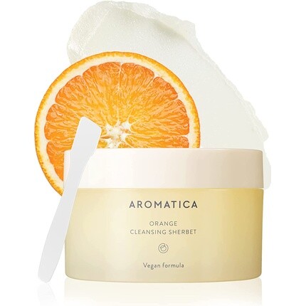 AROMATICA Апельсиновый очищающий шербет 150 г Бальзам для снятия макияжа Веганское очищающее средство
AROMATICA Апельсиновый очищающий шербет 150 г Бальзам для снятия макияжа Веганское очищающее средство
