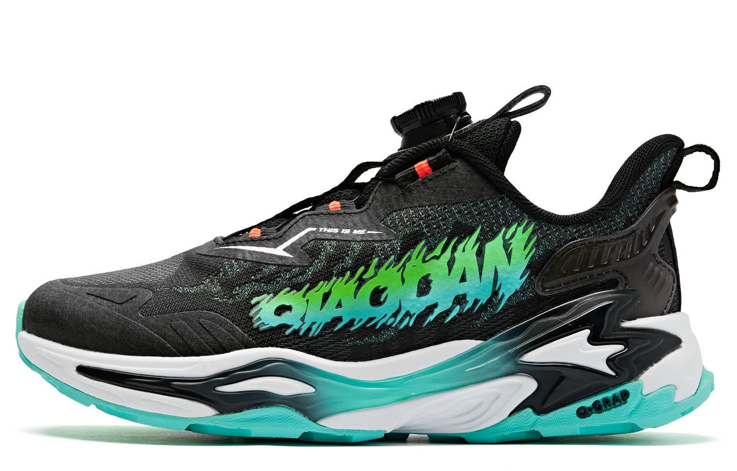 Скользоустойчивые амортизирующие легкие низкие детские кроссовки Black Spring River Green подростковые QIAODAN
Скользоустойчивые амортизирующие легкие низкие детские кроссовки Black Spring River Green подростковые QIAODAN