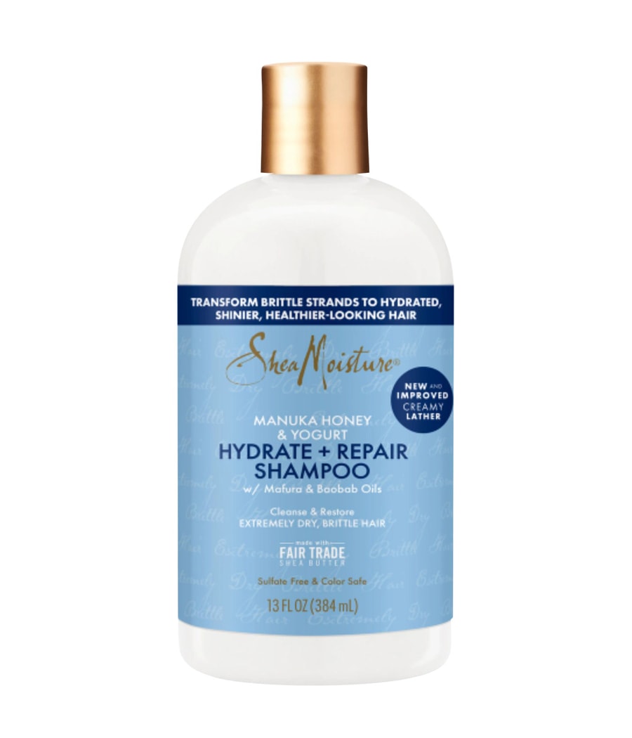 Шампунь для волос Shea Moisture Manuka Honey & Yogurt Hydrate & Repair Shampoo, 384 ml
Шампунь для волос Shea Moisture Manuka Honey & Yogurt Hydrate & Repair Shampoo, 384 ml