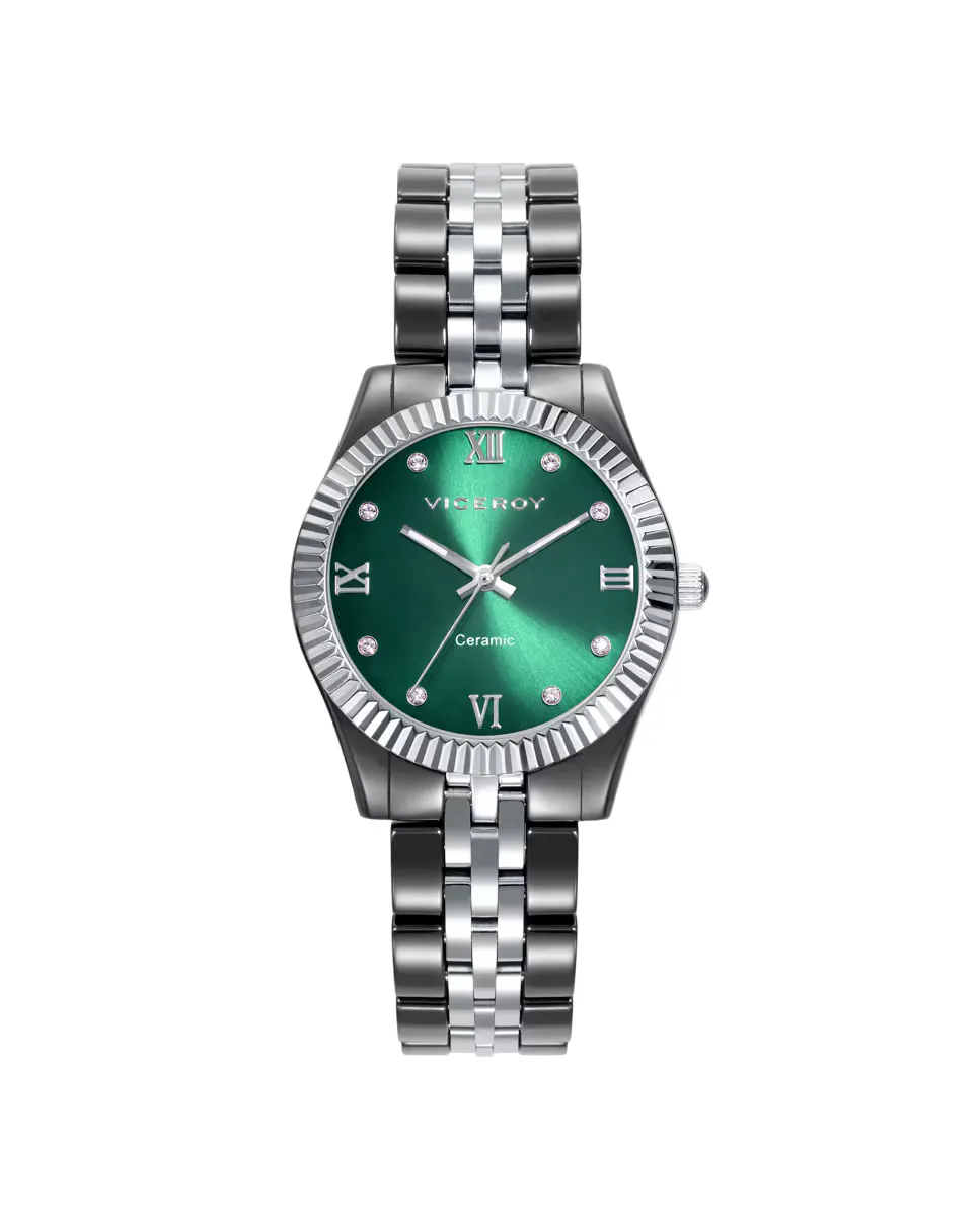Шикарные женские часы с корпусом и браслетом из керамики и стали Viceroy, черный
Шикарные женские часы с корпусом и браслетом из керамики и стали Viceroy, черный