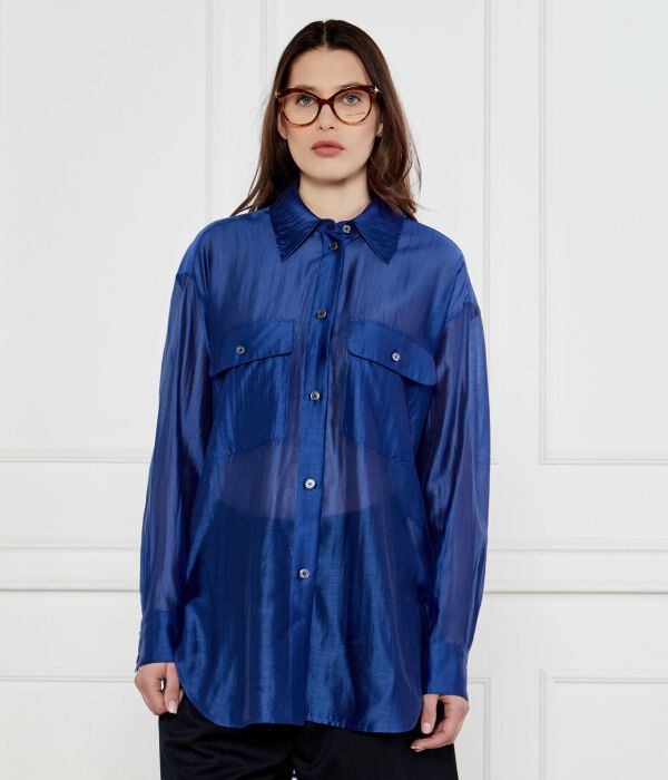 Рубашка Loose fit Marc O' Polo, синий 
Рубашка Loose fit Marc O' Polo, синий