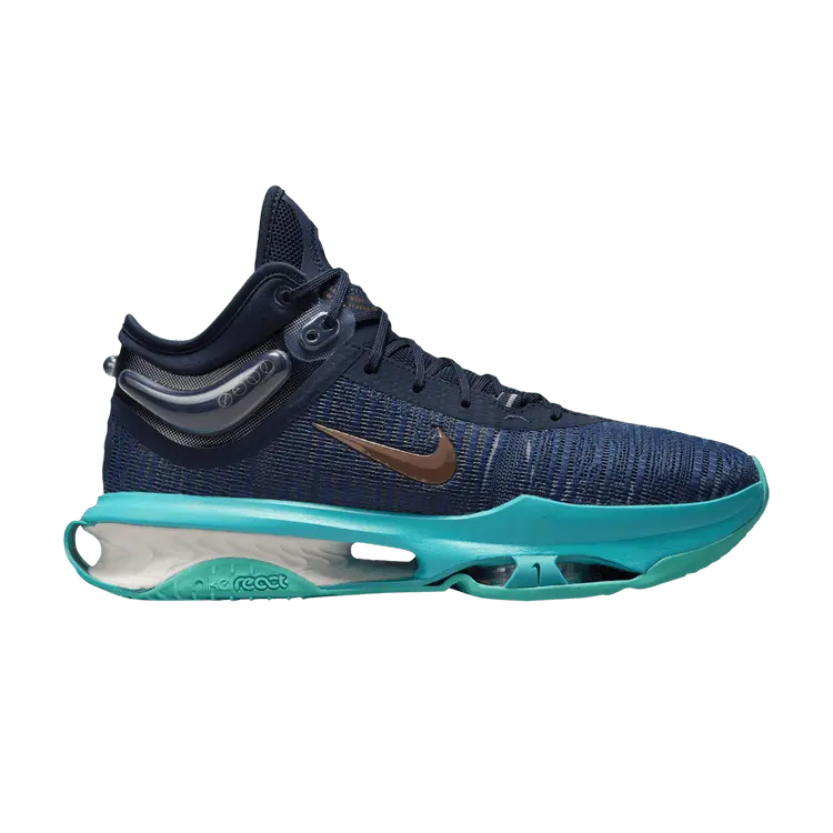 Кроссовки Air Zoom GT Jump 2 'Obsidian Dusty Cactus', синий
Кроссовки Air Zoom GT Jump 2 'Obsidian Dusty Cactus', синий