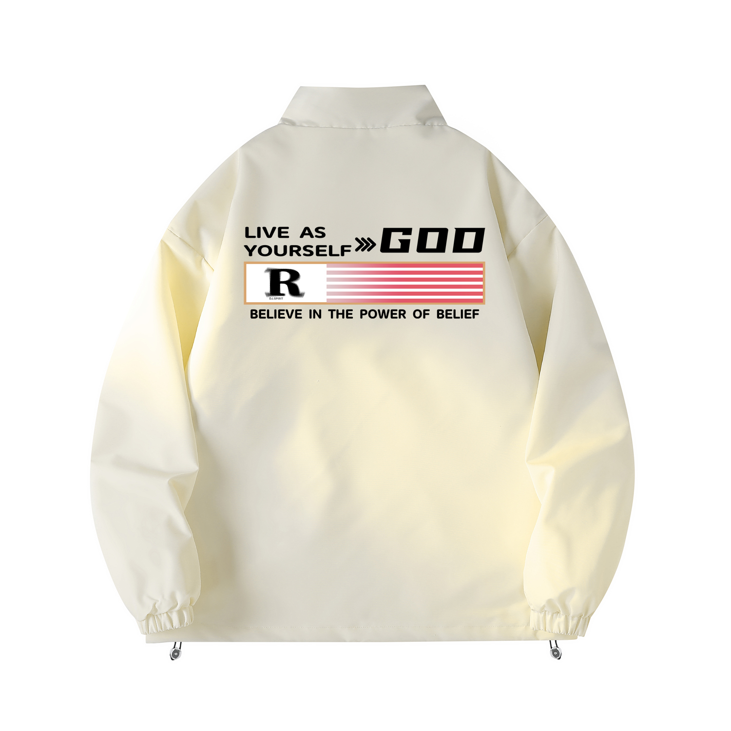 DJ.SPIRIT Куртка Unisex, Apricot Stand Collar 
DJ.SPIRIT Куртка Unisex, Apricot Stand Collar