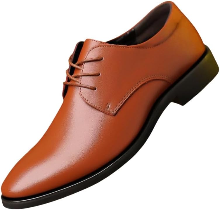 Мужские кожаные туфли в стиле бизнес-кэжуал, однотонный дизайн, для свадьбы и вечеринок - для всех сезонов, дышащие и долговечные Fusecottc, коричневый
Мужские кожаные туфли в стиле бизнес-кэжуал, однотонный дизайн, для свадьбы и вечеринок - для всех сезонов, дышащие и долговечные Fusecottc, коричневый