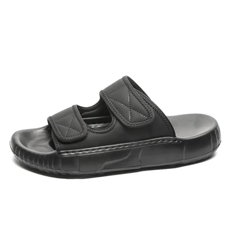 ZUOSAISI Скользящие тапочки мужские зеленые черные, цвет Black