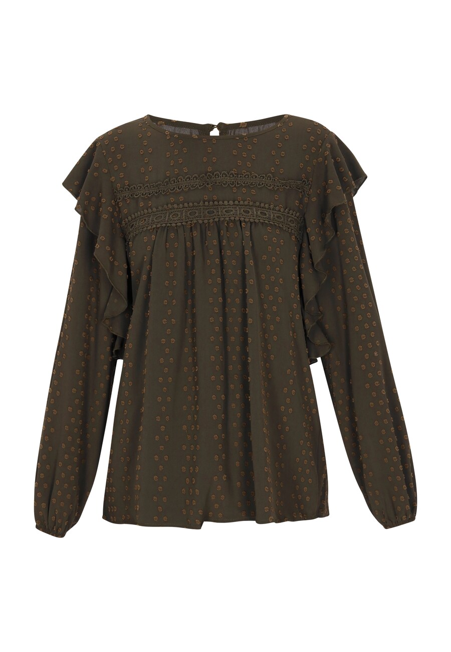 Блузка Gaya Fashion Look, цвет Olive/Dark green
Блузка Gaya Fashion Look, цвет Olive/Dark green