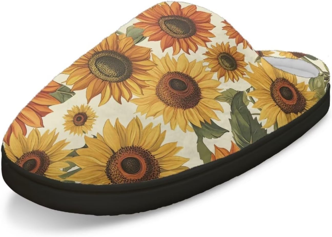 Домашние тапочки для женщин и мужчин, размеры 4-12, плюшевые, ультрамягкие, уютные, без шнурков Fuojuvelie, Sunflower
Домашние тапочки для женщин и мужчин, размеры 4-12, плюшевые, ультрамягкие, уютные, без шнурков Fuojuvelie, Sunflower