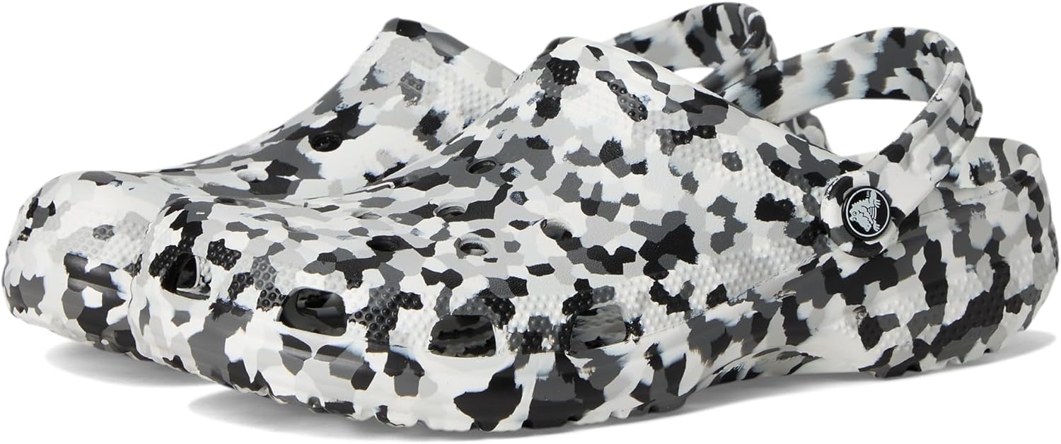 Унисекс сабо Crocs Classic с графическим принтом, белый
Унисекс сабо Crocs Classic с графическим принтом, белый