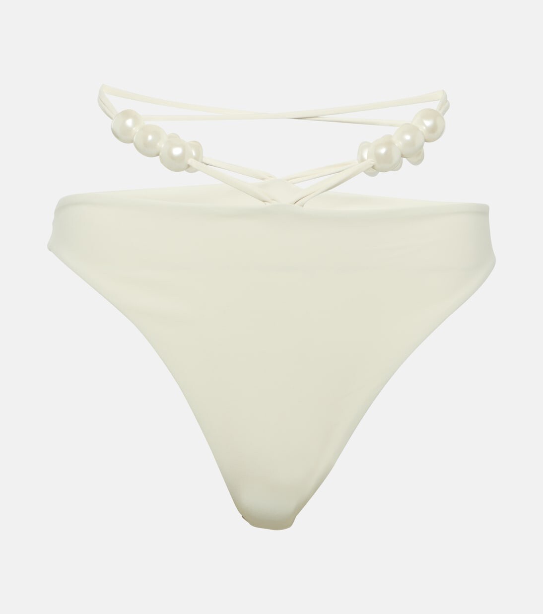 Плавки бикини с бисером Magda Butrym, нейтральный
Плавки бикини с бисером Magda Butrym, нейтральный