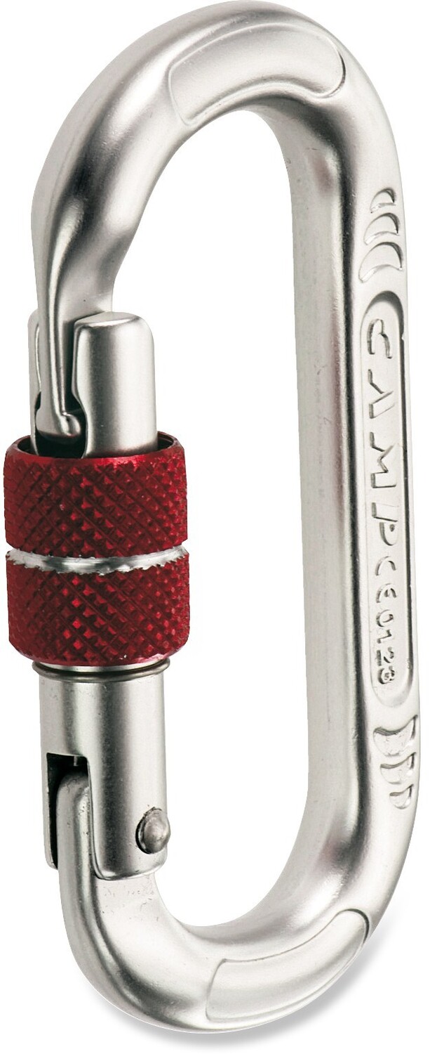 Компактный овальный карабин с винтовой муфтой C.A.M.P., серый
Компактный овальный карабин с винтовой муфтой C.A.M.P., серый