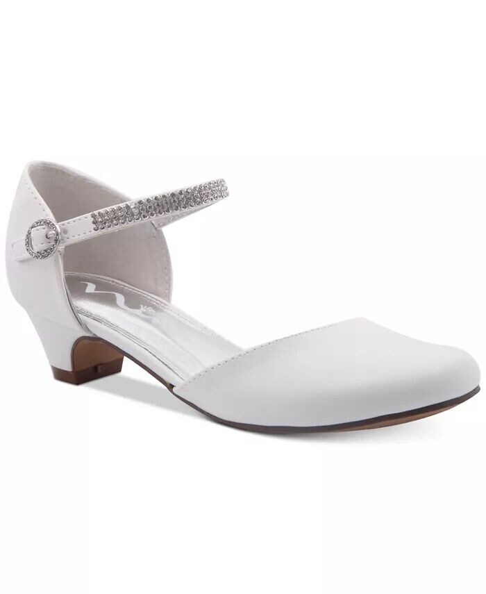 Туфли Cera с ремешком на щиколотке, для малышей, для маленьких и больших девочек Nina, белый
Туфли Cera с ремешком на щиколотке, для малышей, для маленьких и больших девочек Nina, белый