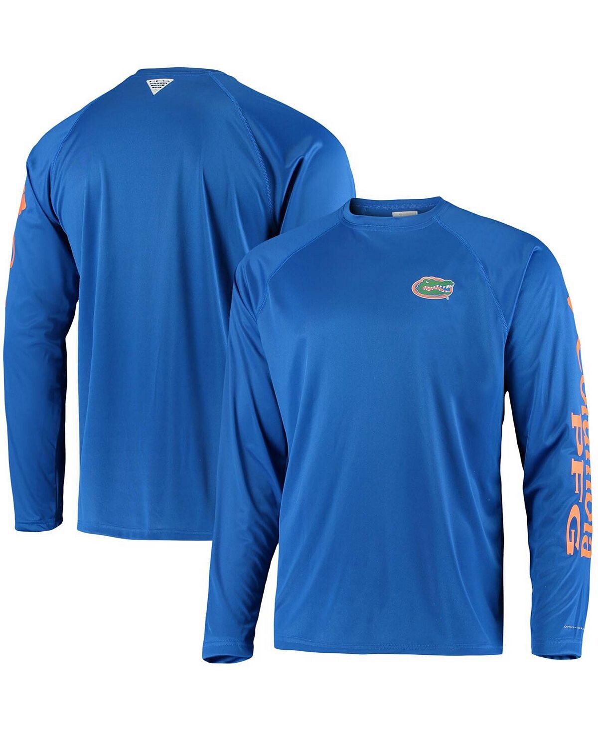 Мужская футболка с длинным рукавом PFG Royal Florida Gators Terminal Tackle Omni-Shade Columbia
Мужская футболка с длинным рукавом PFG Royal Florida Gators Terminal Tackle Omni-Shade Columbia