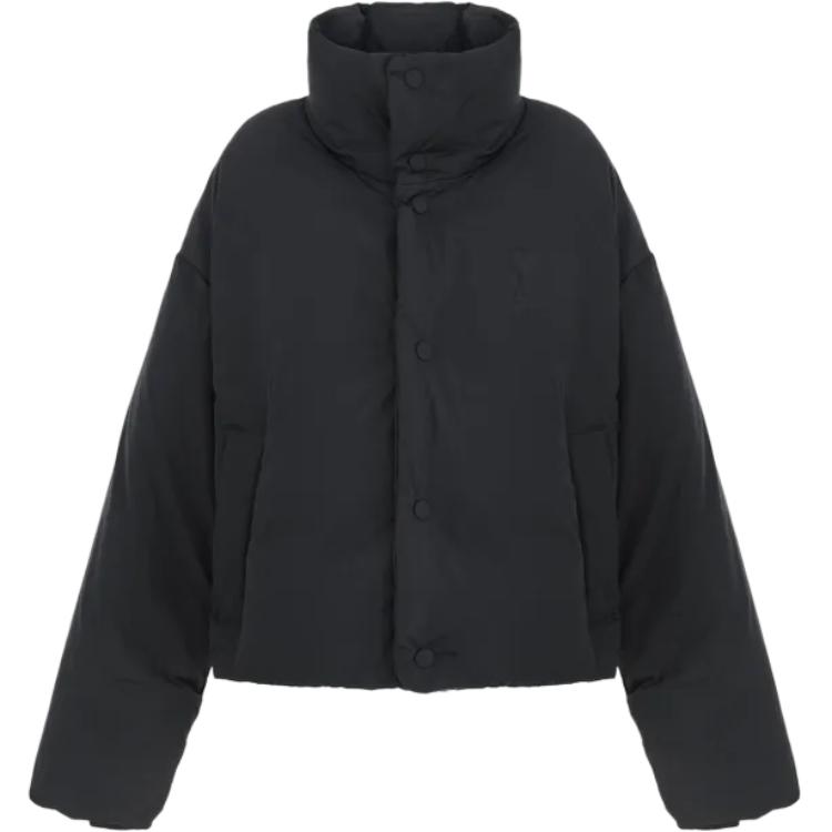 Ami Paris пуховик с высоким воротником AMIPARIS, черный
Ami Paris пуховик с высоким воротником AMIPARIS, черный