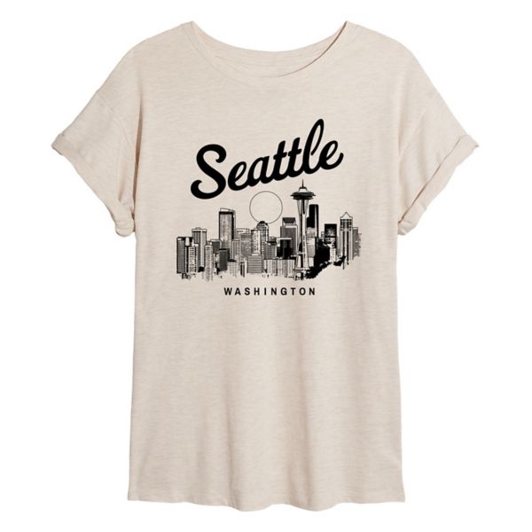 Футболка Juniors Seatle Washington большого размера Licensed Character, бежевый
Футболка Juniors Seatle Washington большого размера Licensed Character, бежевый