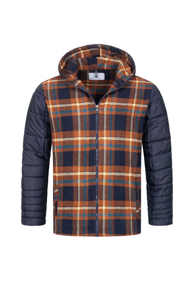 Клетчатая зимняя куртка стандартный крой Rock Creek, коричневый
Клетчатая зимняя куртка стандартный крой Rock Creek, коричневый