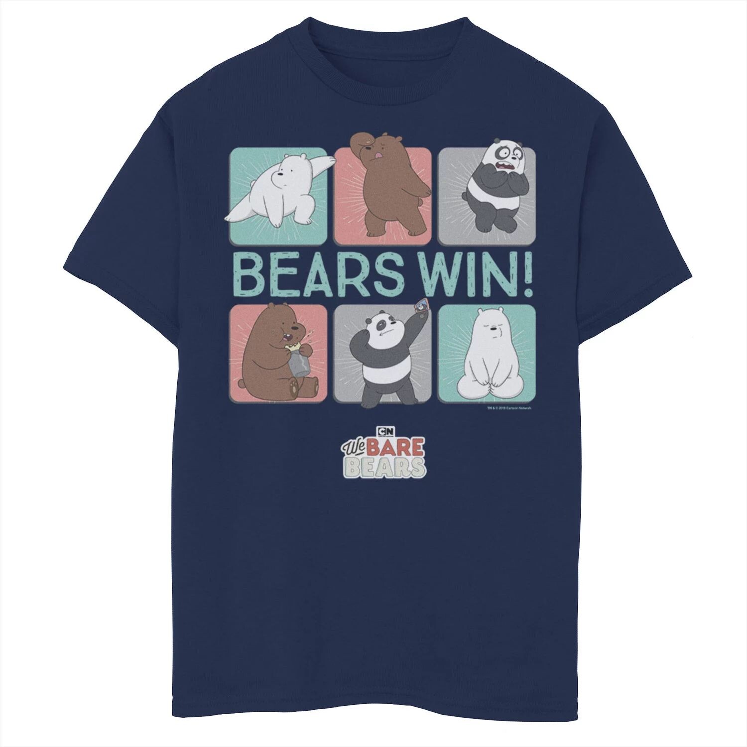 Футболка We Bare Bears Bears Win для мальчиков 8–20 лет с графическими панелями с персонажами Licensed Character
Футболка We Bare Bears Bears Win для мальчиков 8–20 лет с графическими панелями с персонажами Licensed Character