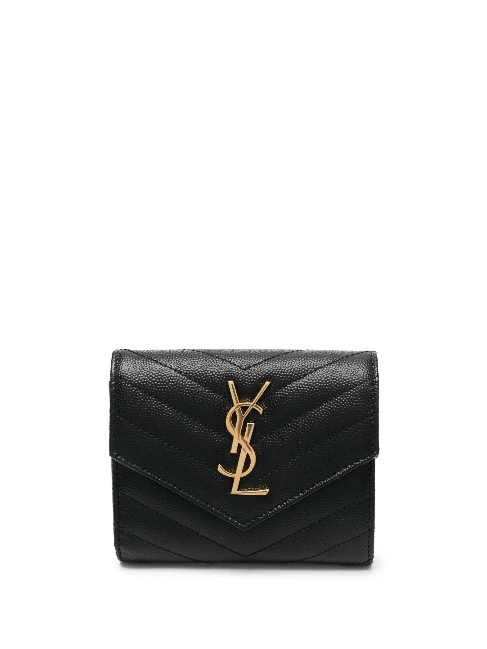 Бумажник с монограммой Saint Laurent, черный
Бумажник с монограммой Saint Laurent, черный