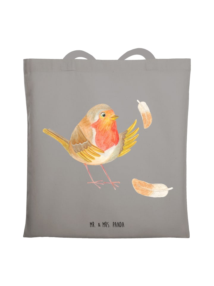 Mr. & Mrs. Panda Сумка Uni с перьями малиновки, без надписи, светло-серого цвета
Mr. & Mrs. Panda Сумка Uni с перьями малиновки, без надписи, светло-серого цвета