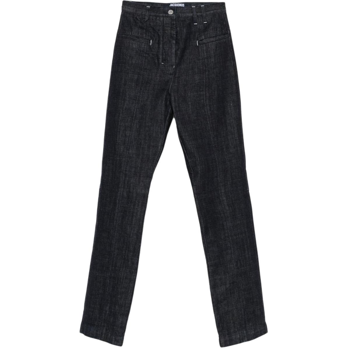 Le De Nimes Norma укороченные джинсы Jacquemus, темно-синий
Le De Nimes Norma укороченные джинсы Jacquemus, темно-синий