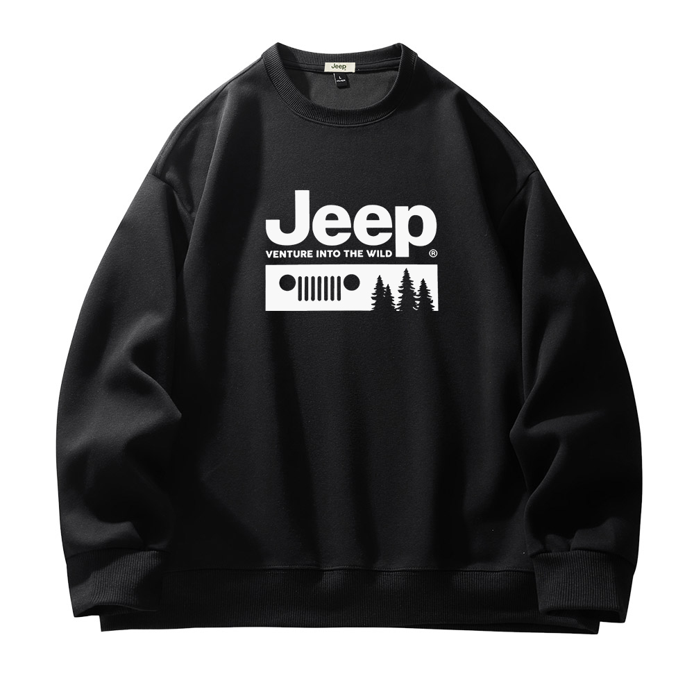 Унисекс свитшот Jeep, черный
Унисекс свитшот Jeep, черный