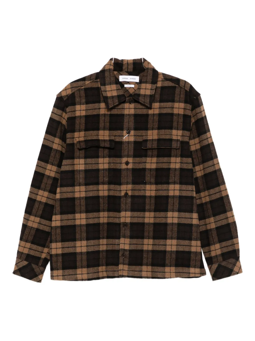 Клетчатая рубашка с длинными рукавами SAMSOE SAMSOE, коричневый
Клетчатая рубашка с длинными рукавами SAMSOE SAMSOE, коричневый