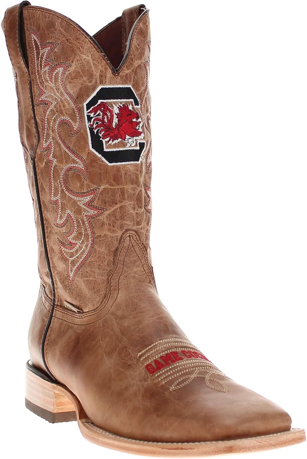 Мужские ковбойские сапоги Vaccari Luke из натуральной кожи с вышивкой NCAA, широким квадратным носком, 8.5 South Carolina Fighting Gamecocks
Мужские ковбойские сапоги Vaccari Luke из натуральной кожи с вышивкой NCAA, широким квадратным носком, 8.5 South Carolina Fighting Gamecocks