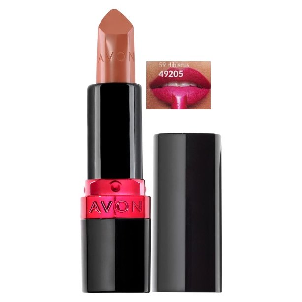 Кремовая помада AVON HIBISCUS 
Кремовая помада AVON HIBISCUS