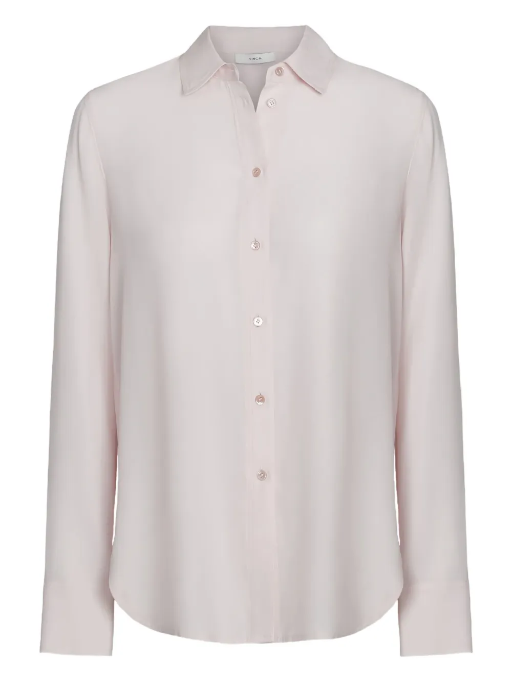 Рубашка из шелка на пуговицах Vince, розовый
Рубашка из шелка на пуговицах Vince, розовый
