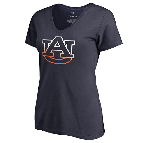 Женская футболка с V-образным вырезом и градиентным логотипом Auburn Tigers в темно-синем цвете Unbranded
Женская футболка с V-образным вырезом и градиентным логотипом Auburn Tigers в темно-синем цвете Unbranded