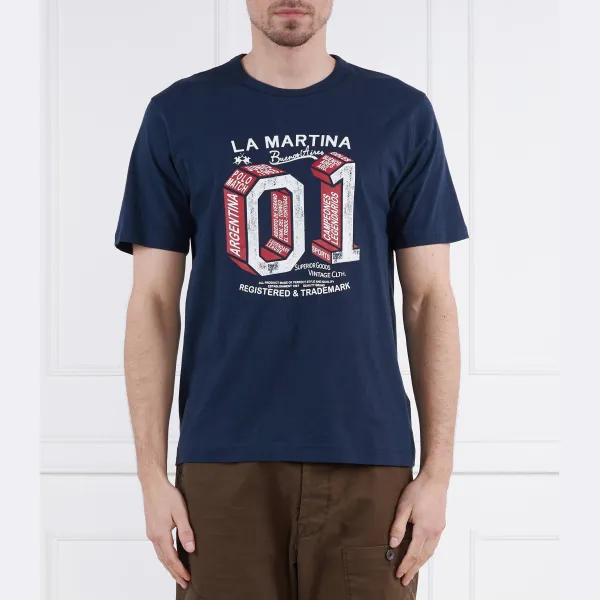 Футболка Verrol стандартного кроя La Martina, синий
Футболка Verrol стандартного кроя La Martina, синий