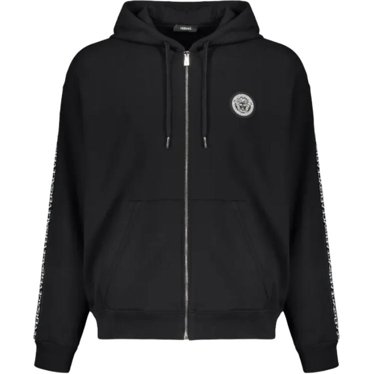 Хлопковый худи VERSACE, черный
Хлопковый худи VERSACE, черный