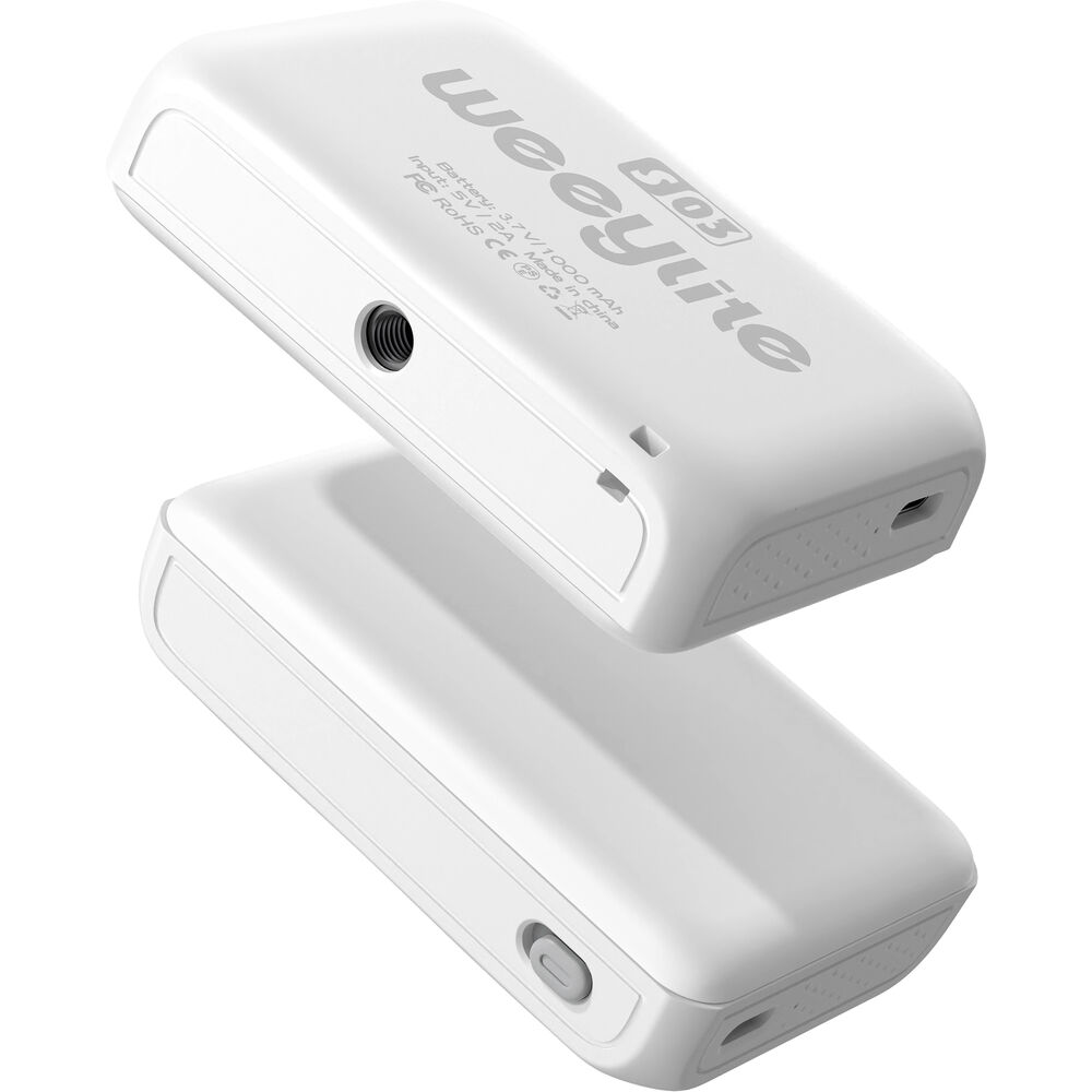 Компактный светодиодный RGB-светильник Weeylite S03-W (белый)
Компактный светодиодный RGB-светильник Weeylite S03-W (белый)